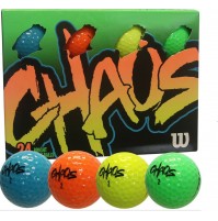 Wilson Chaos Bright Golf Balls 24 Pack 